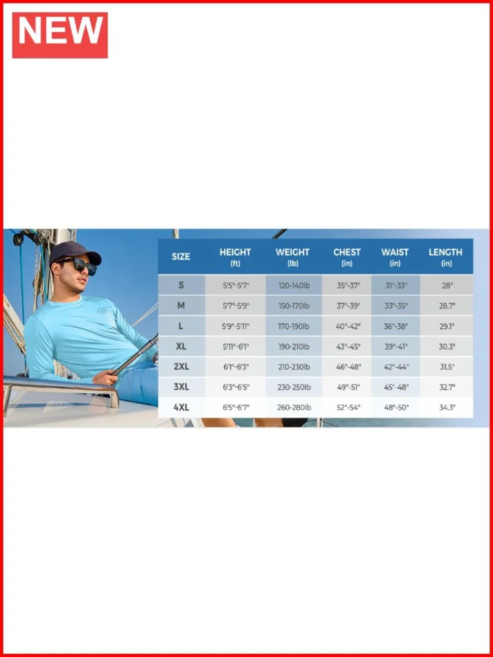 Men's UPF 50+ Long Sleeve Rash Guard Shirt with Mesh Back - Quick Dry Swim UV